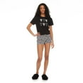thumbnail image 1 of No Boundaries Women's Tee and Boxer Short 2-Piece Set, 1 of 6