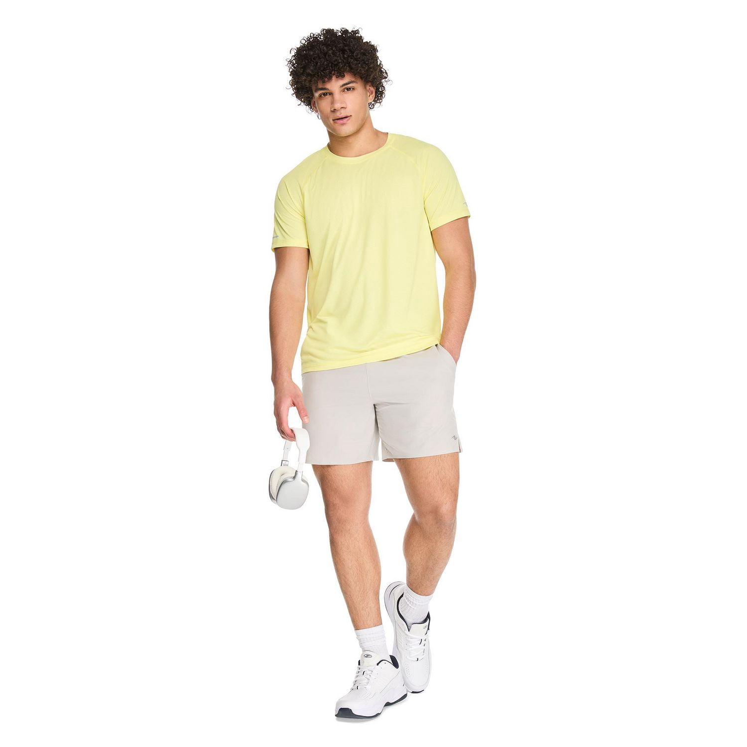 Athletic Works Men's Woven Run Short 6