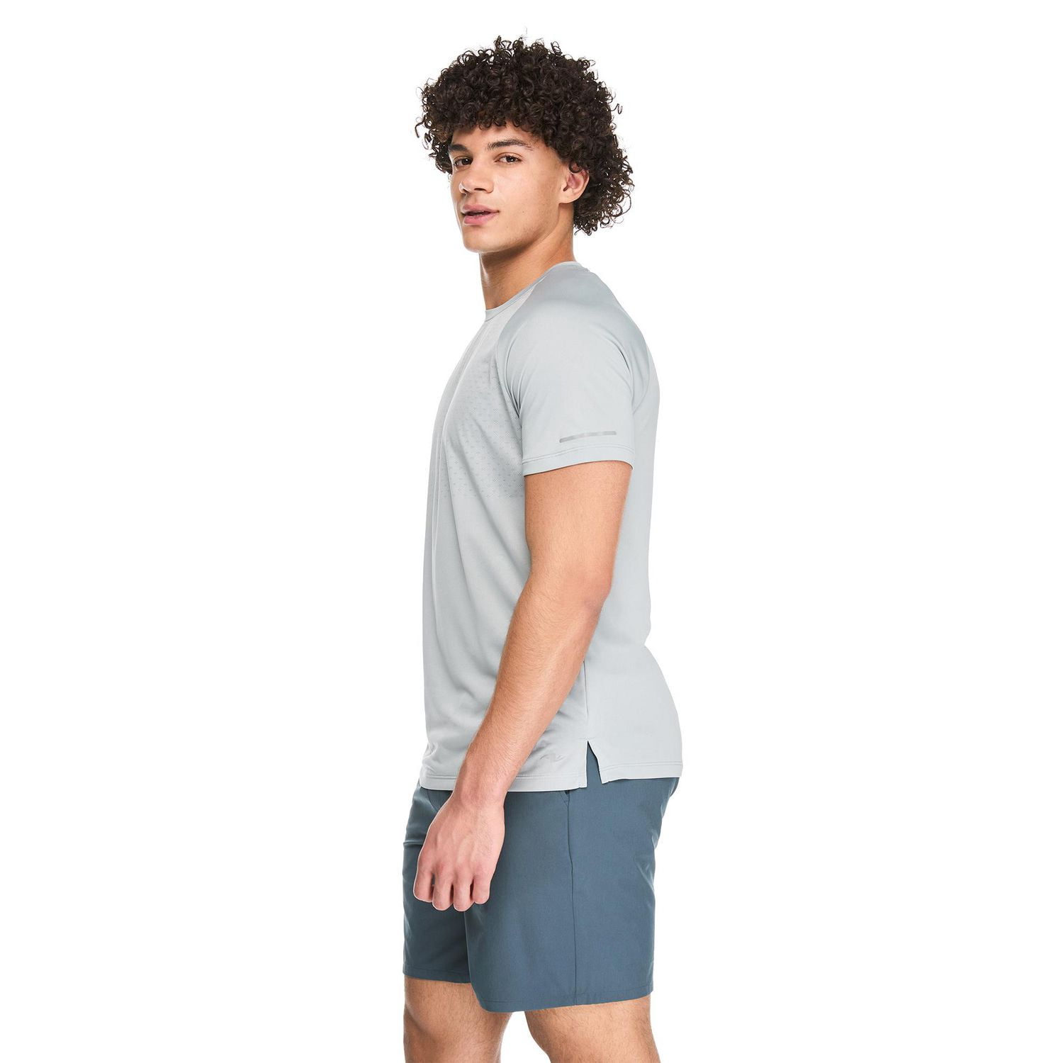 T-shirt perforé pour le court Athletic Works hommes