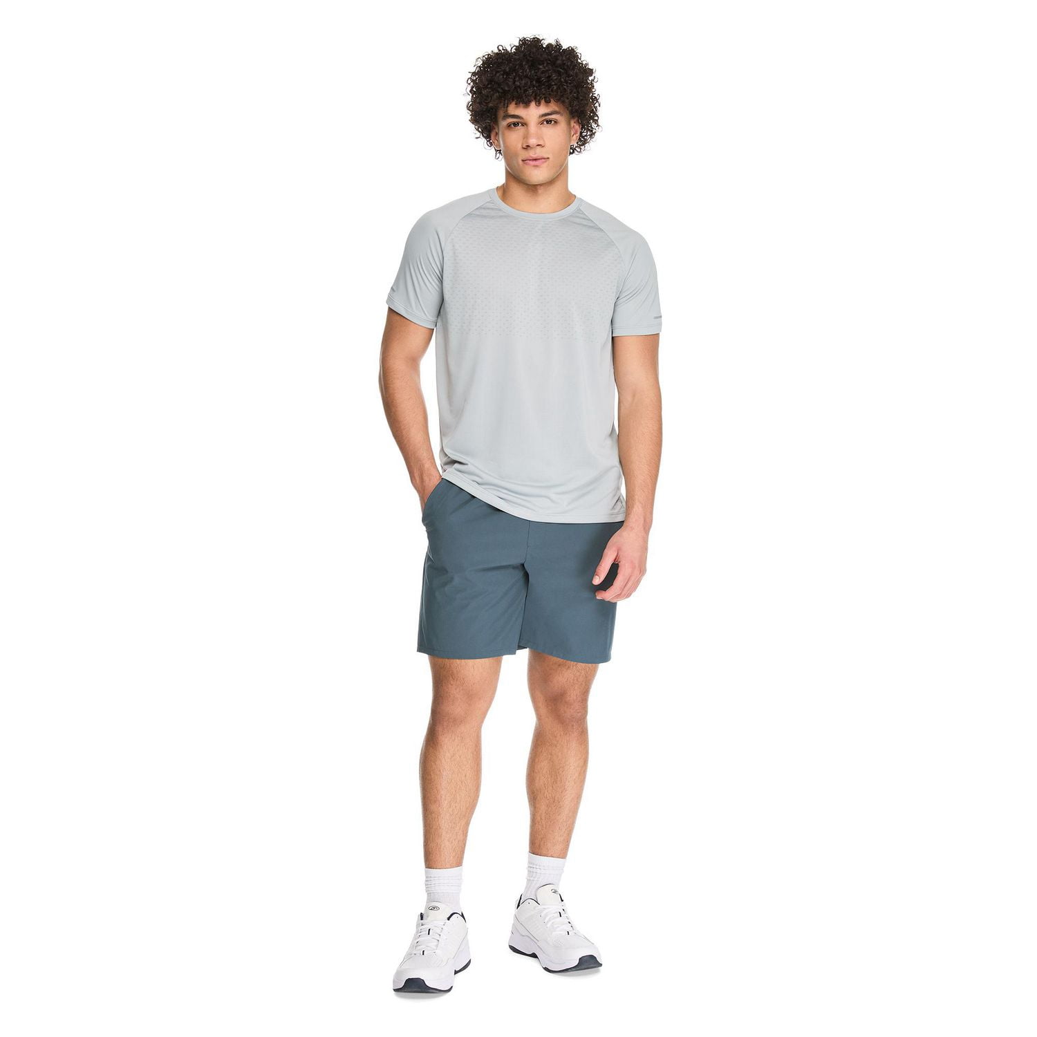 Athletic Works Men's Perforated Court T-Shirt