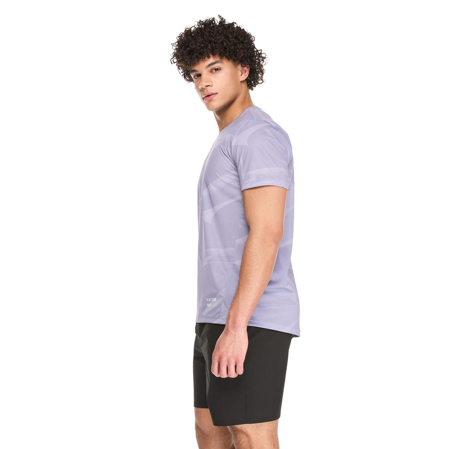 T-shirt en maille imprimée Athletic Works pour hommes