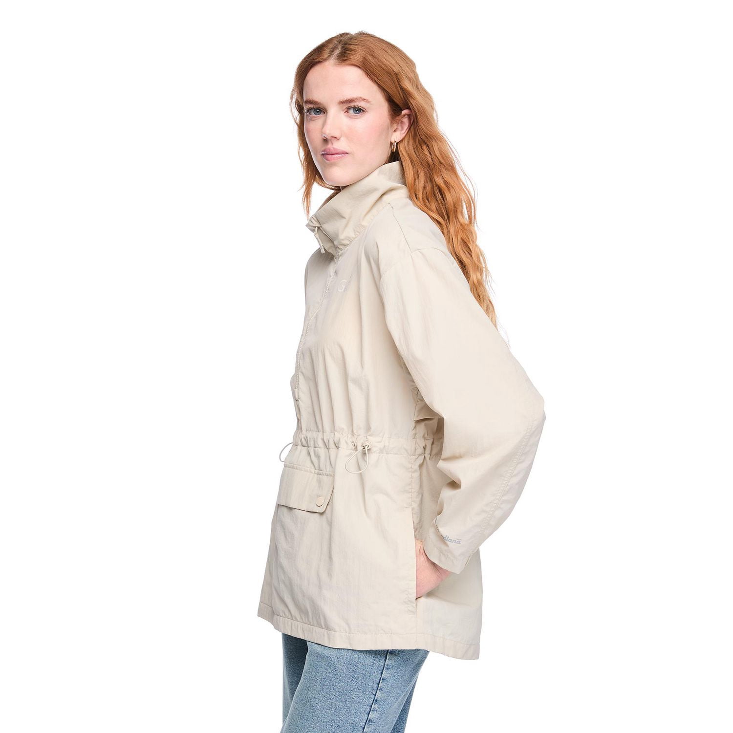 Coupe-vent anorak Canadiana x SGRC pour femmes