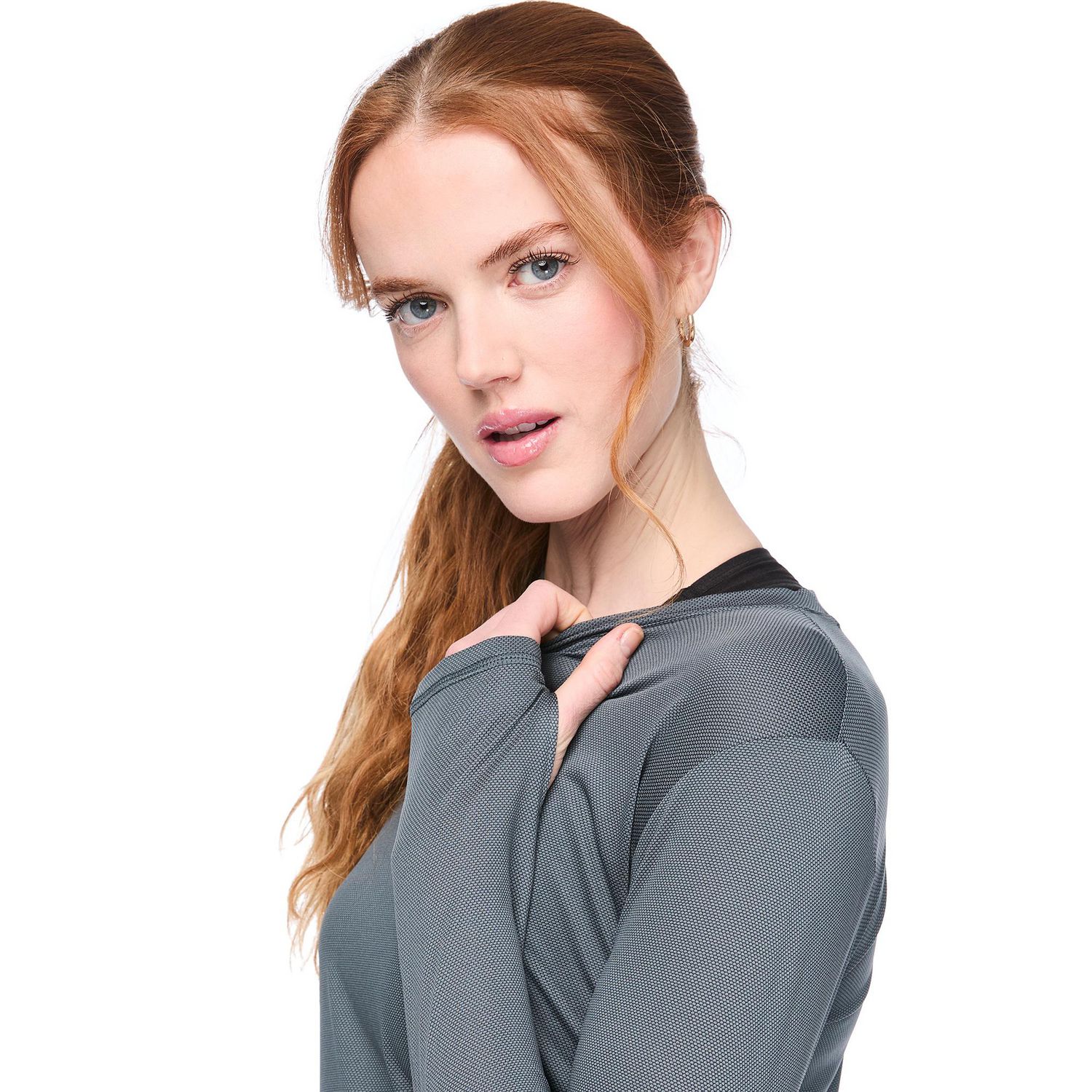 T-shirt à manches longues Athletic Works pour femmes