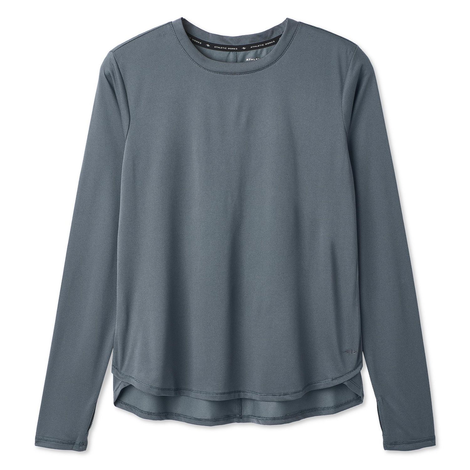 T-shirt à manches longues Athletic Works pour femmes