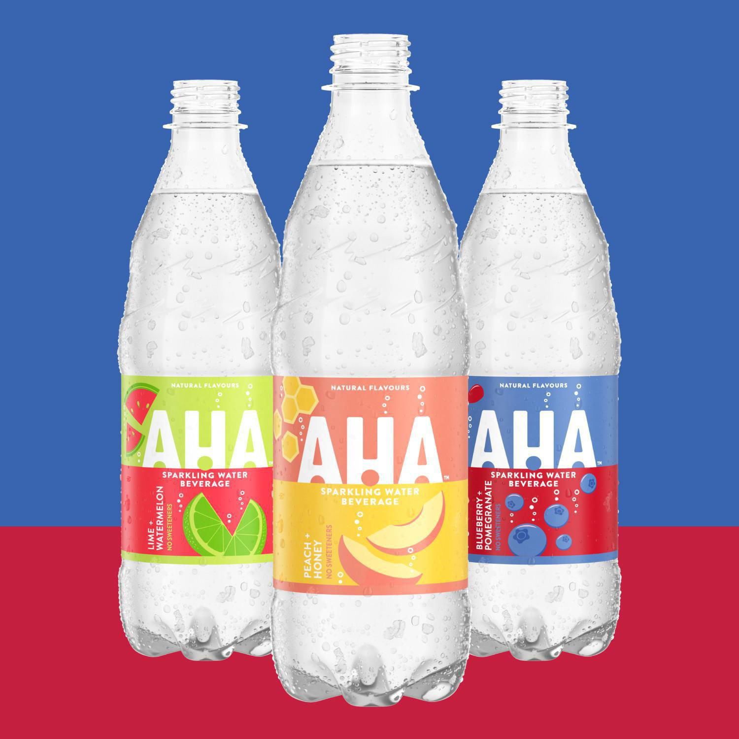Aha Peach Honey Sparkling Water 355ml Cans 12 Pack Walmart Canada
