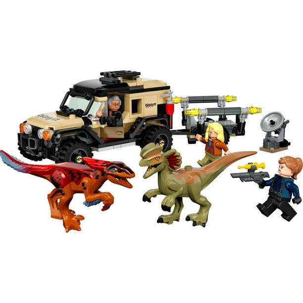 Technic Dinosaure Mobile Laboratoire Camion Blocs De Construction