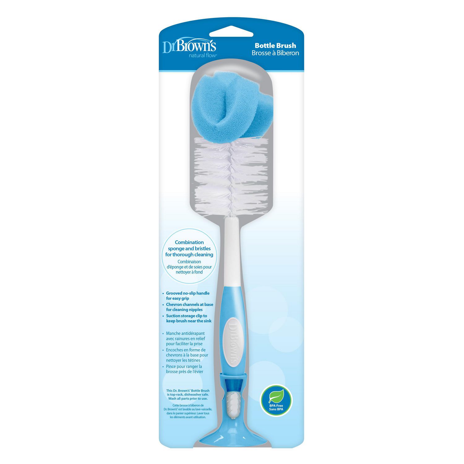 Dr. Brown's - Brosse nettoyage biberons au Maroc - Baby And Mom
