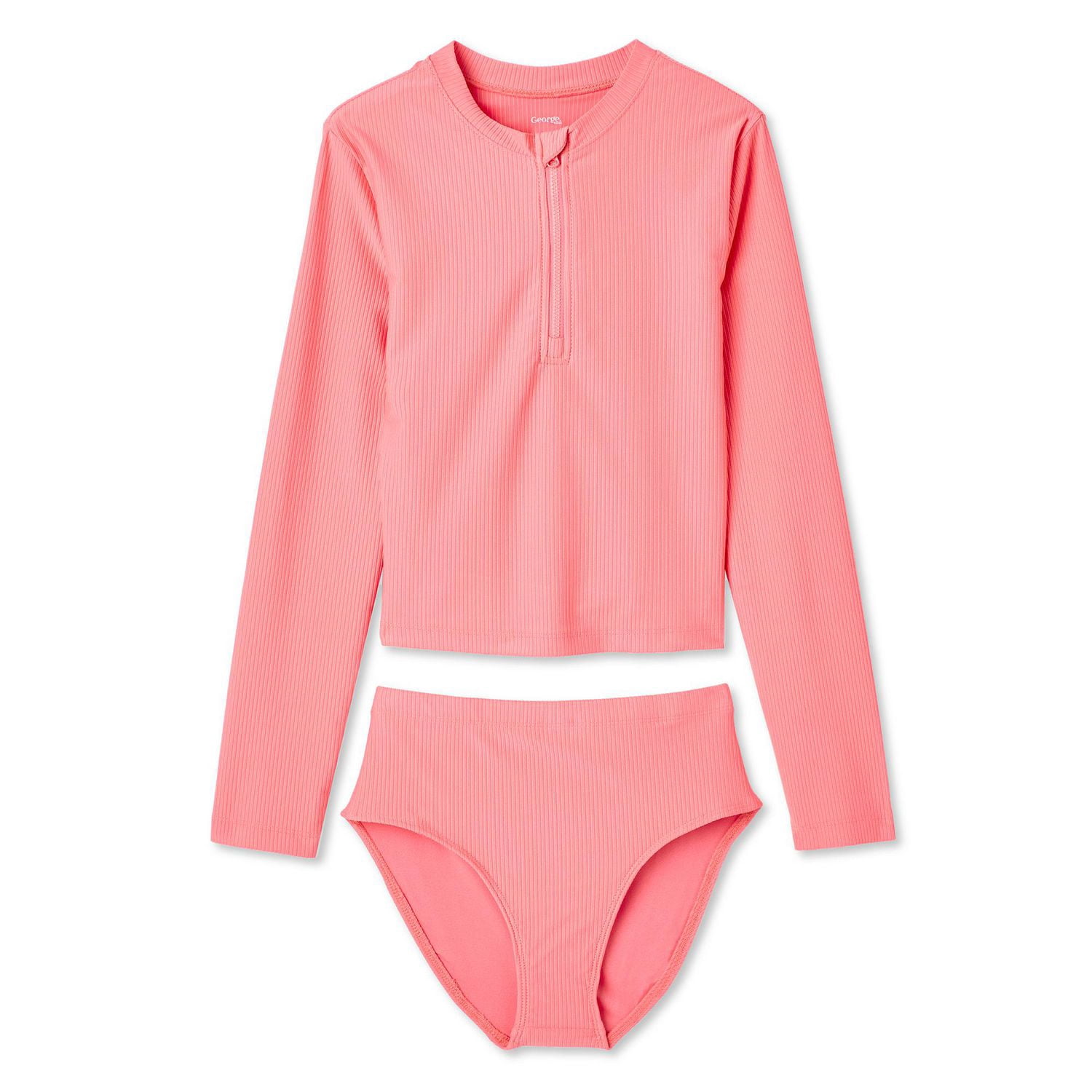 George Girls' Two Piece Rashguard Set