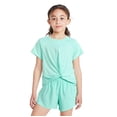 thumbnail image 4 of T-shirt noué sur le devant Athletic Works pour filles, 4 of 6