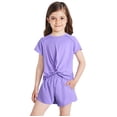 thumbnail image 4 of T-shirt noué sur le devant Athletic Works pour filles, 4 of 6
