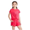 thumbnail image 4 of T-shirt noué sur le devant Athletic Works pour filles, 4 of 6