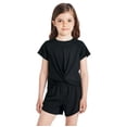 thumbnail image 4 of T-shirt noué sur le devant Athletic Works pour filles, 4 of 6