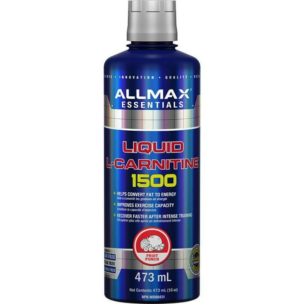 l carnitine walmart canada Allmax L-Carnitine Liquid 473 mL Fruit Punch
