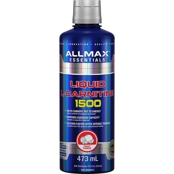 Allmax L-Carnitine liquide 473 mL Fruit Punch
