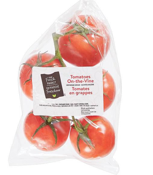 Tomates en grappes Mon marché fraîcheur, Vendu par paquet, 0.57 - 0.80 KG