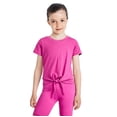 thumbnail image 4 of T-shirt noué sur le devant George pour filles, 4 of 6