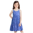 thumbnail image 4 of Robe chiffonnée à encolure bain-de-soleil George pour filles, 4 of 6