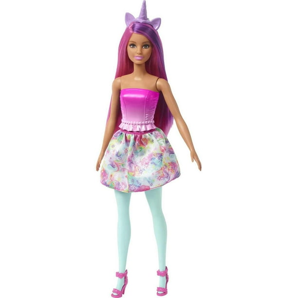 Barbie-A Touch of Magic-Brooklyn-Poupée avec 2 animaux féeriques Âges 3+ 