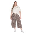 thumbnail image 1 of George Women's Plus Two Piece Capri Pajama Set, 1 of 5