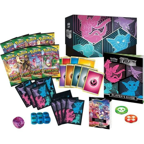 Pokemon evolving skies elite trainer box deals + window tin