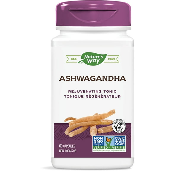 Nature's Way Ashwagandha Capsules, Rejuvenating tonic