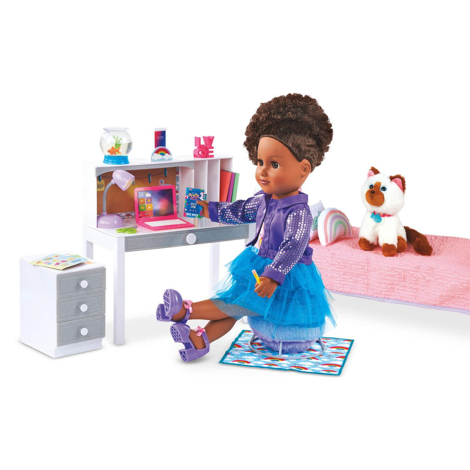 My Life As Gym Yoga Play Set - Walmart.ca  My life doll accessories,  American girl doll accessories, Our generation doll accessories