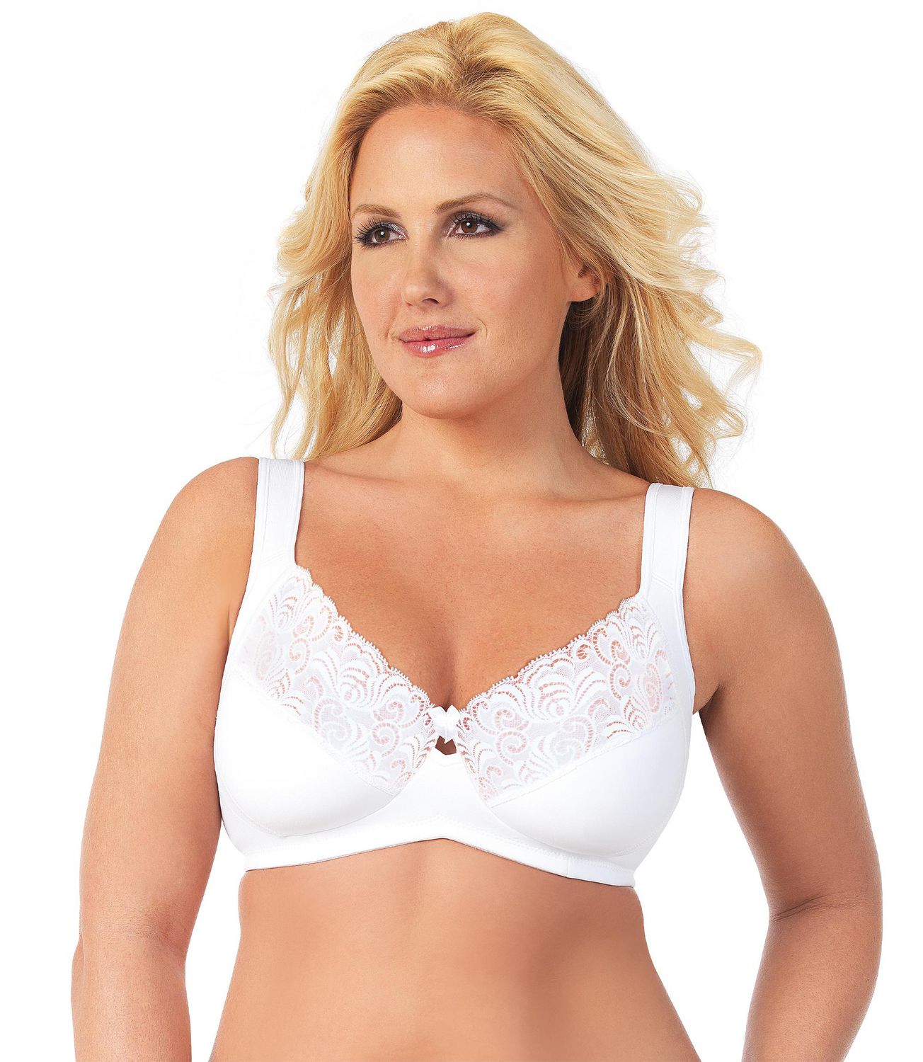 Exquisite Form #9661872 FULLY Full-Support Bra, Lace, Wire-Free