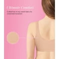 thumbnail image 4 of Exquisite Form  #9601000 FULLY Seamless Full-Coverage Bra, Wire-Free, Front Closure, 4 of 8