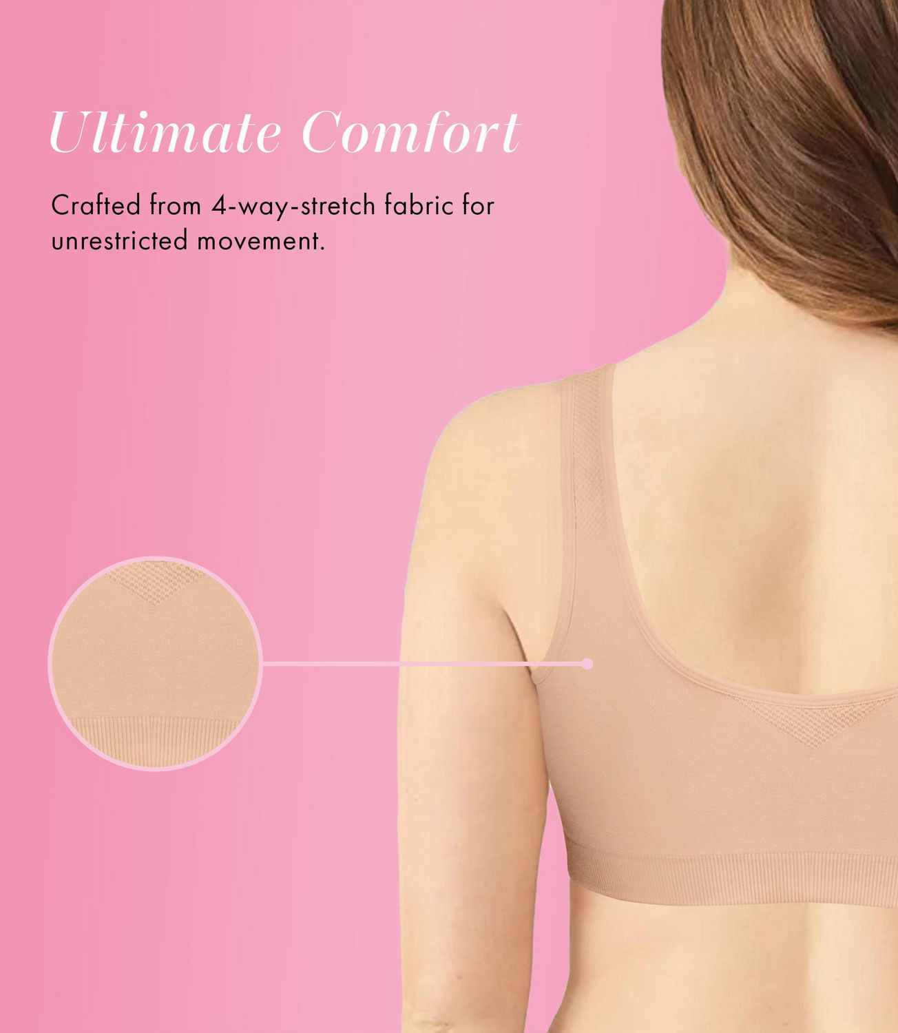 Exquisite Form #9601000 FULLY Seamless Full-Coverage Bra, Wire-Free