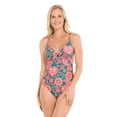 thumbnail image 1 of Krista 1PC Knot Women's Printed One Piece Swimsuit, 1 of 7