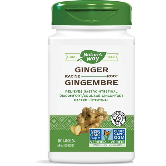 Nature's Way Ginger Root Capsules
