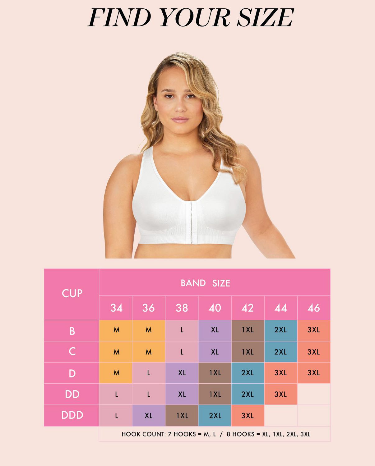 Exquisite Form #9601000 FULLY Seamless Full-Coverage Bra, Wire-Free