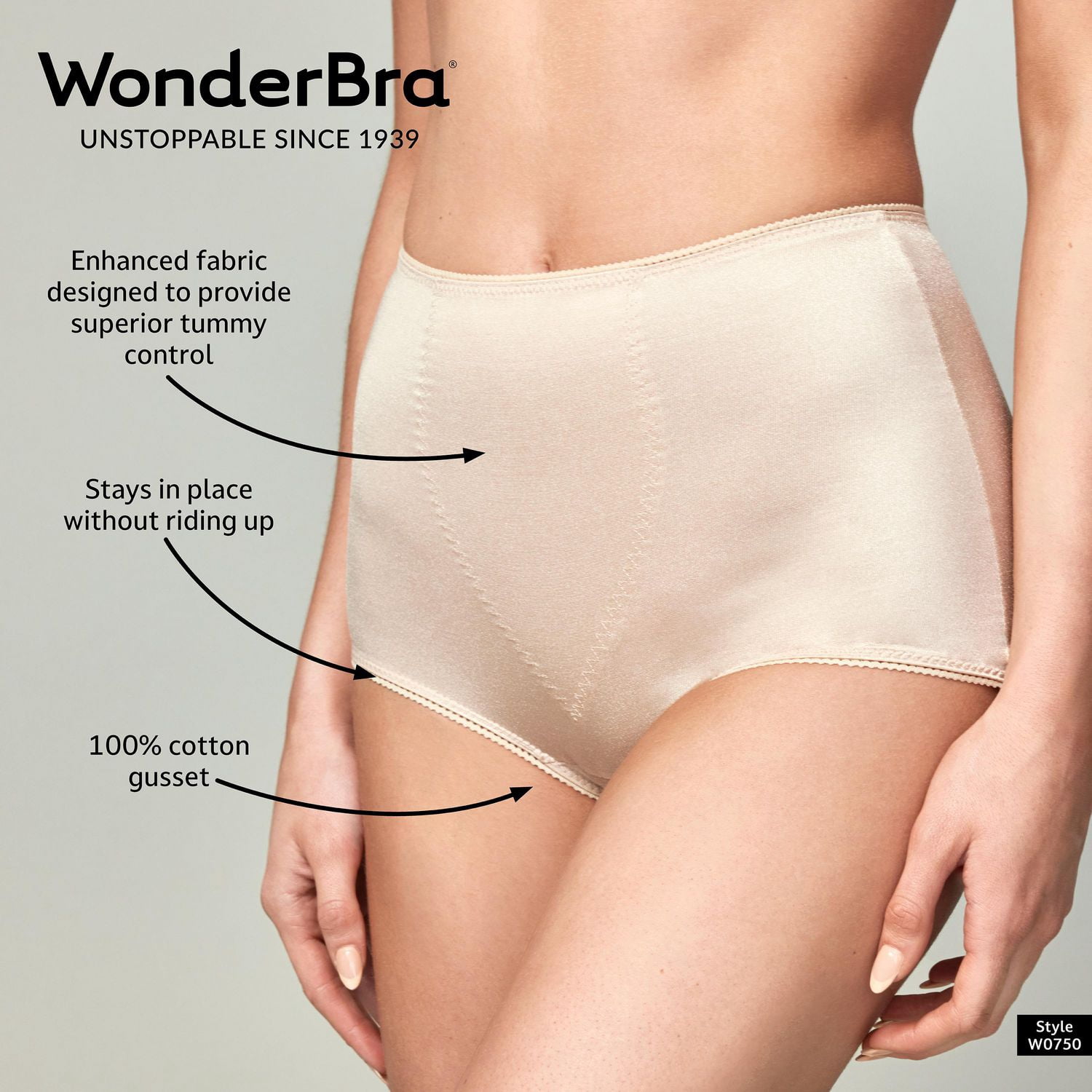 WonderBra Women's Firm Control Panty
