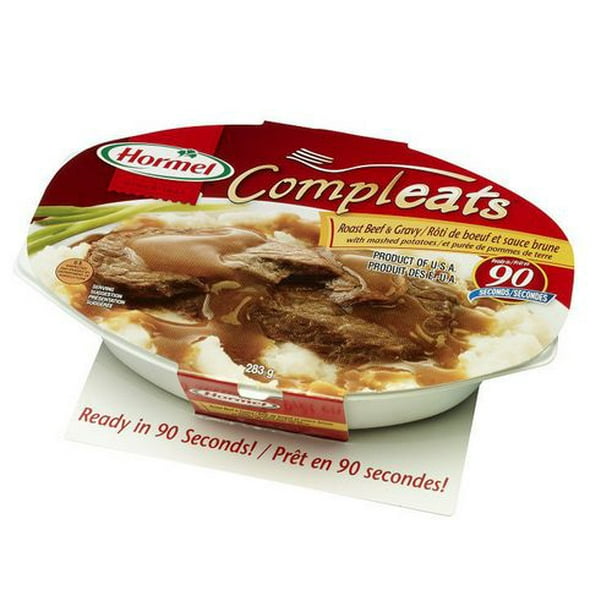 COMPLEATS roast beef and mash potatoes, COMPLEATS roast beef and mash