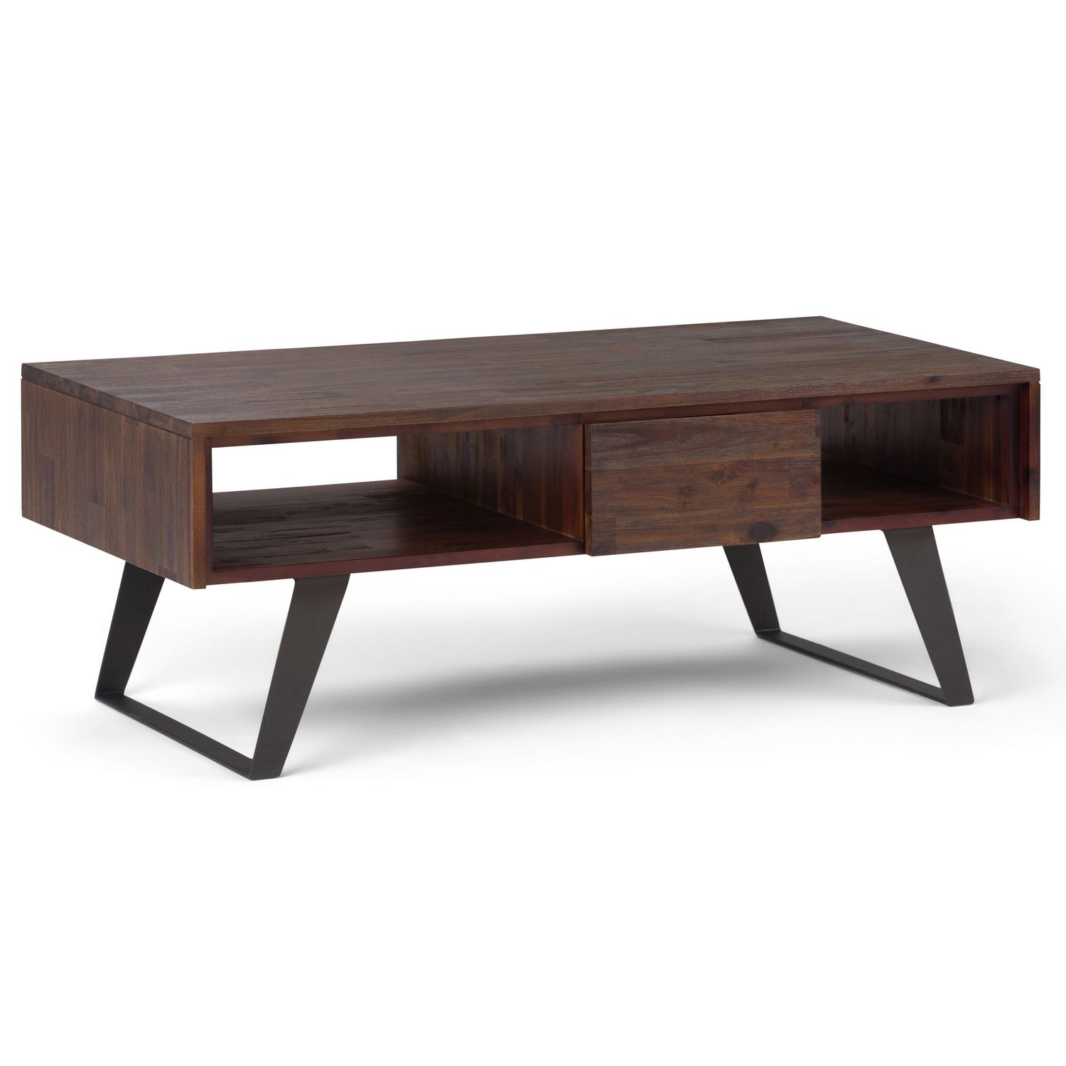 WyndenHall Mitchell Solid Acacia Coffee Table in ...