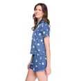 thumbnail image 2 of George Women's Two Piece Satin Pajama Set, 2 of 6