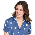 thumbnail image 4 of George Women's Two Piece Satin Pajama Set, 4 of 6