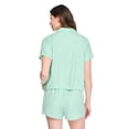 thumbnail image 3 of George Women's Two Piece Satin Pajama Set, 3 of 6