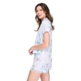 thumbnail image 2 of George Women's Two Piece Satin Pajama Set, 2 of 6