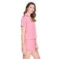 thumbnail image 2 of George Women's Two Piece Satin Pajama Set, 2 of 6