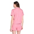 thumbnail image 3 of George Women's Two Piece Satin Pajama Set, 3 of 6