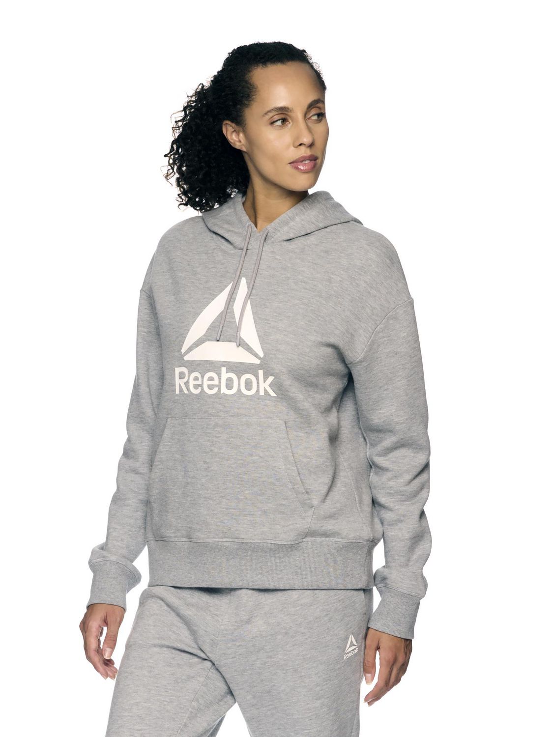Sweat à capuche polaire pour femme Reebok