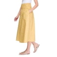 thumbnail image 2 of George Women's Printed Poplin Maxi Skirt, 2 of 6