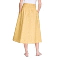 thumbnail image 3 of George Women's Printed Poplin Maxi Skirt, 3 of 6