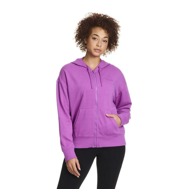 Reebok Women's Foundation Zip Front Hoodie