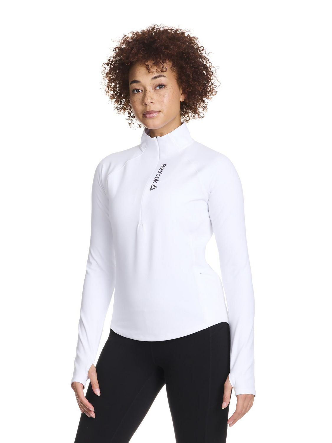 Reebok Women's On The Go Half Zip Jacket
