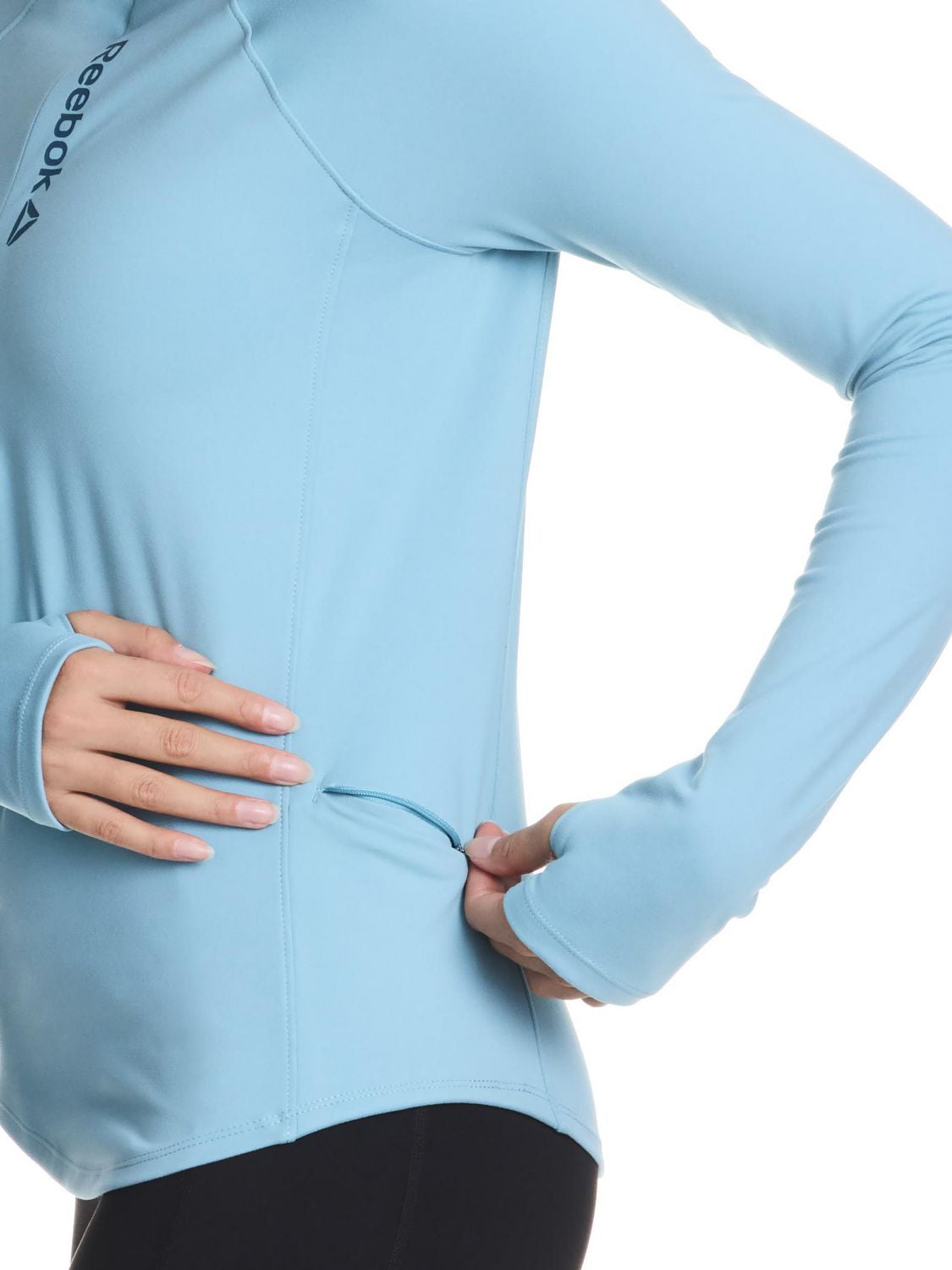 Reebok Women's On The Go Half Zip Jacket