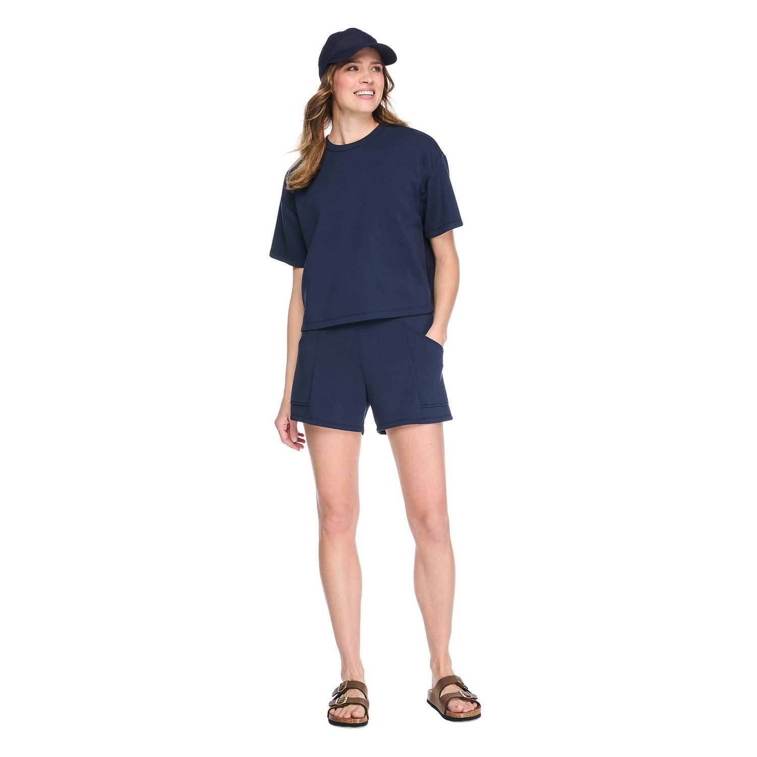 Short en tricot doux George pour femmes