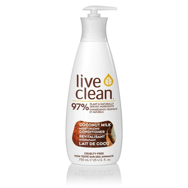 Live Clean Revitalisant hydratant Coconut Milk 750 ml, revitalisant