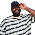 thumbnail image 4 of T-shirt ample à rayures George Plus pour hommes, 4 of 6